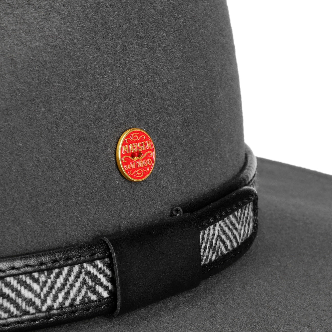 Cappello Feltro di Pelo Gedeon Traveller dunkelgrau 10
