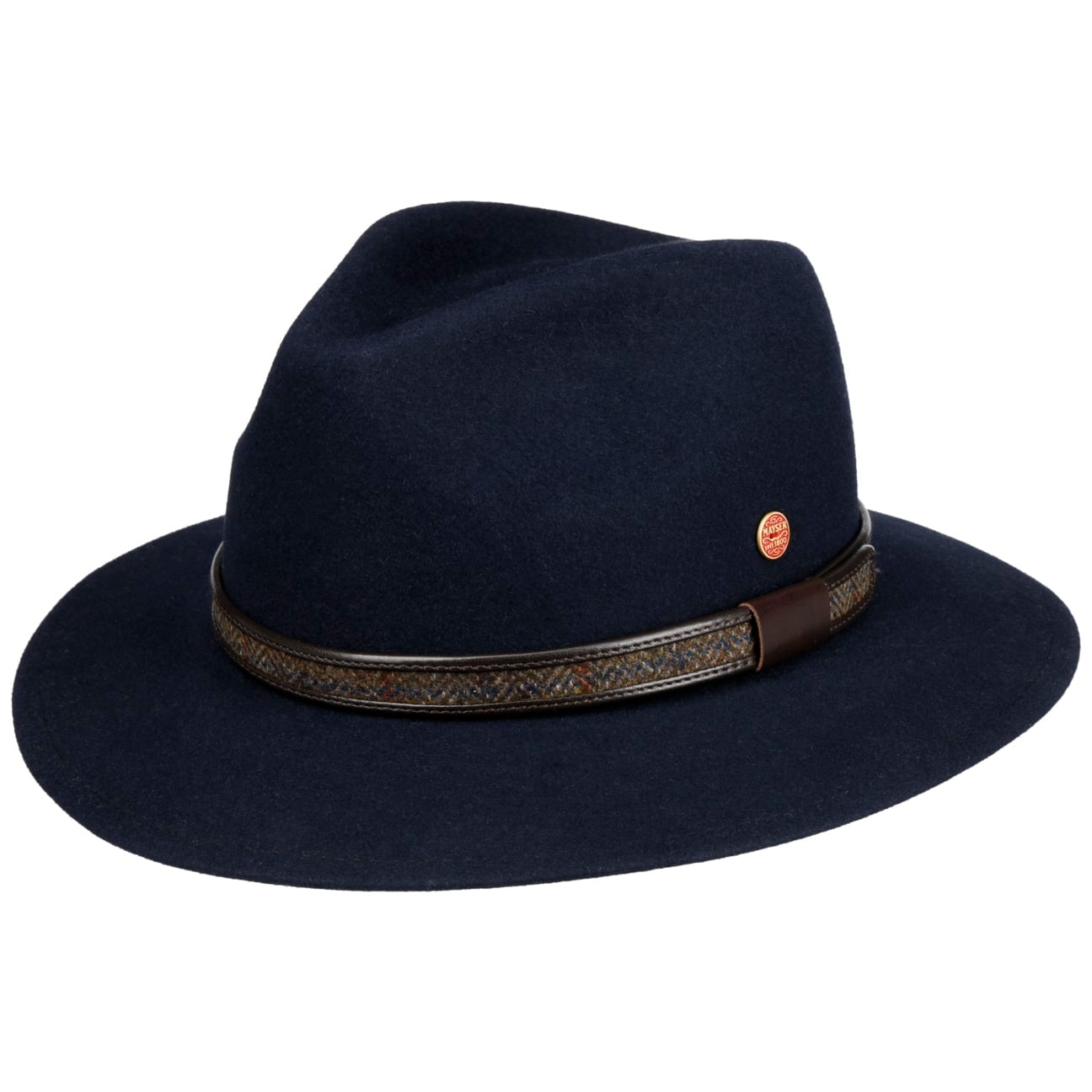 Cappello Feltro di Pelo Gedeon Traveller blau 3