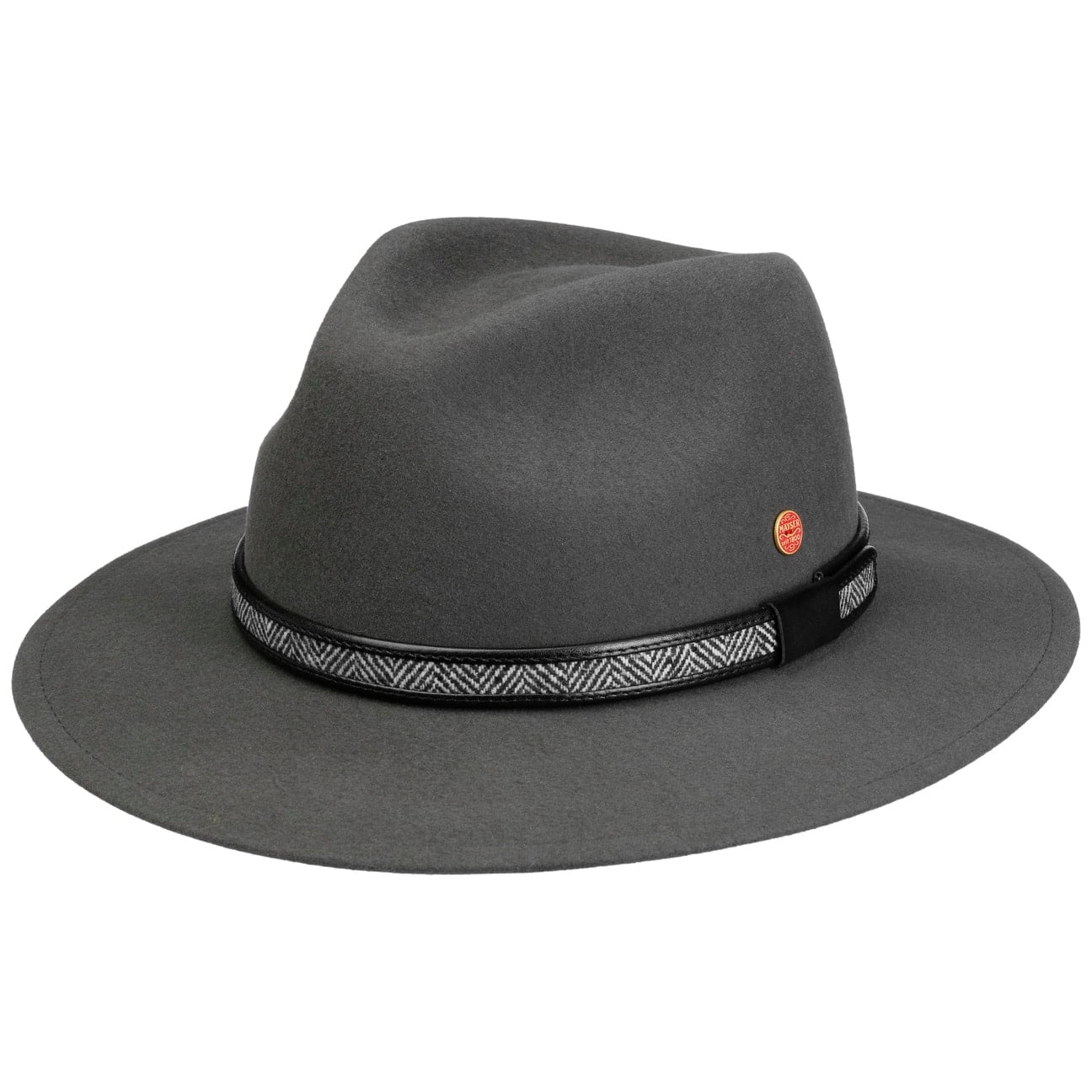 Cappello Feltro di Pelo Gedeon Traveller dunkelgrau 7
