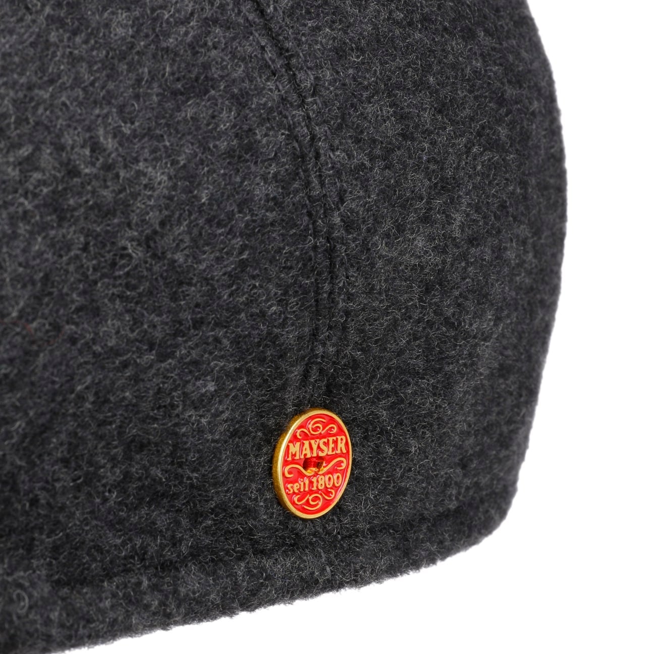 Sidney Flat Cap i Ullblanding anthrazit 5