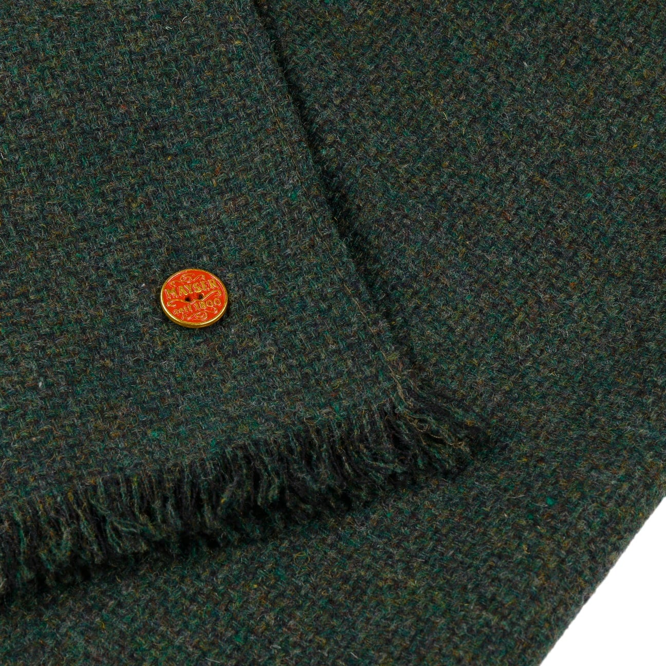 Écharpe en Laine Uni Hunter oliv 2