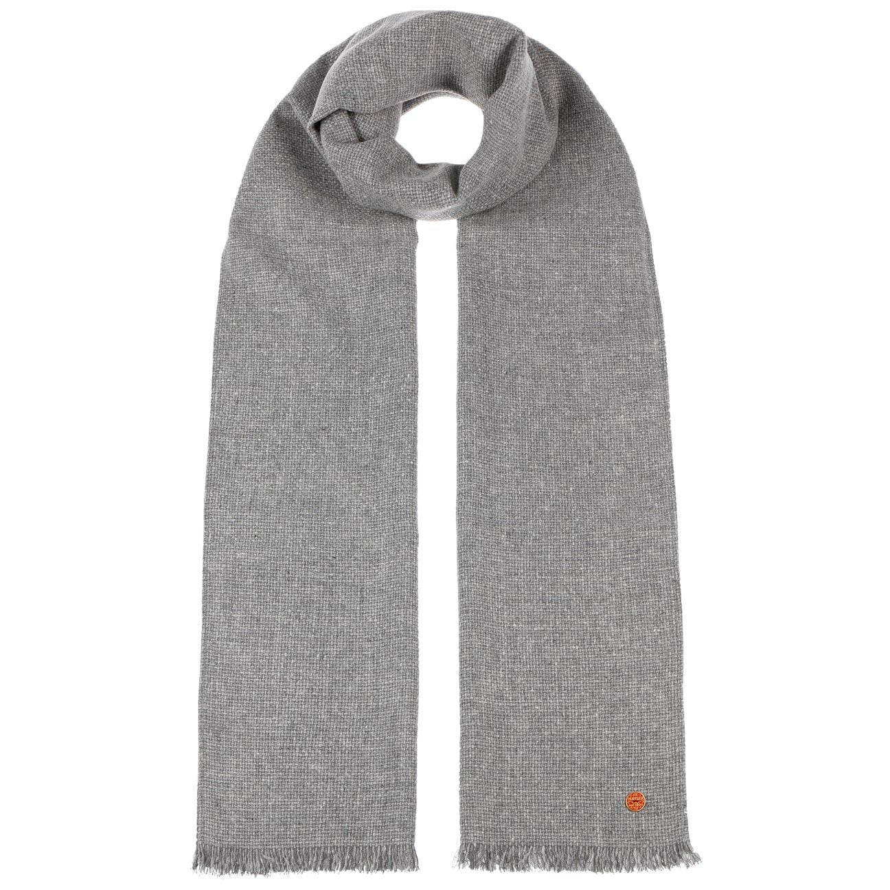 Uni Premium Wollschal grau 2