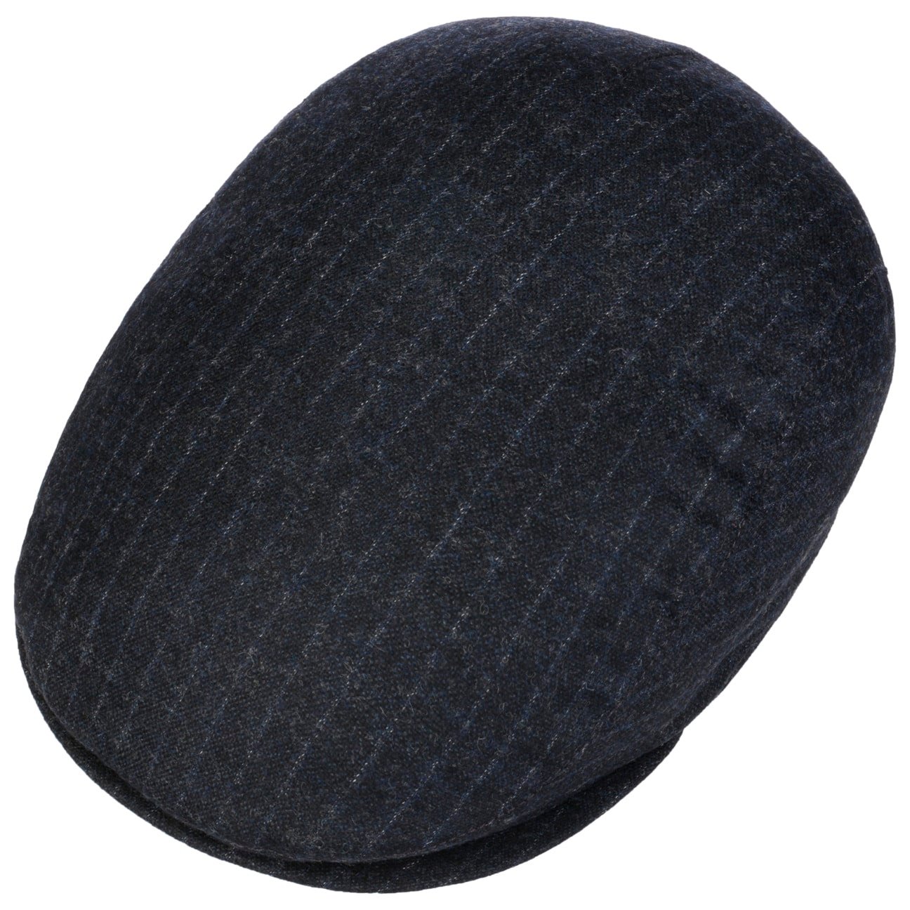 Frankie Pinstripe Flat Cap dunkelblau 3