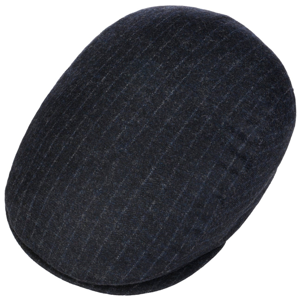 Frankie Pinstripe Flat Cap dunkelblau 3