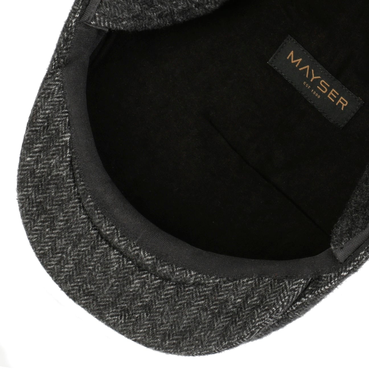 Sidney Plus Amaro Flat Cap schwarz 5