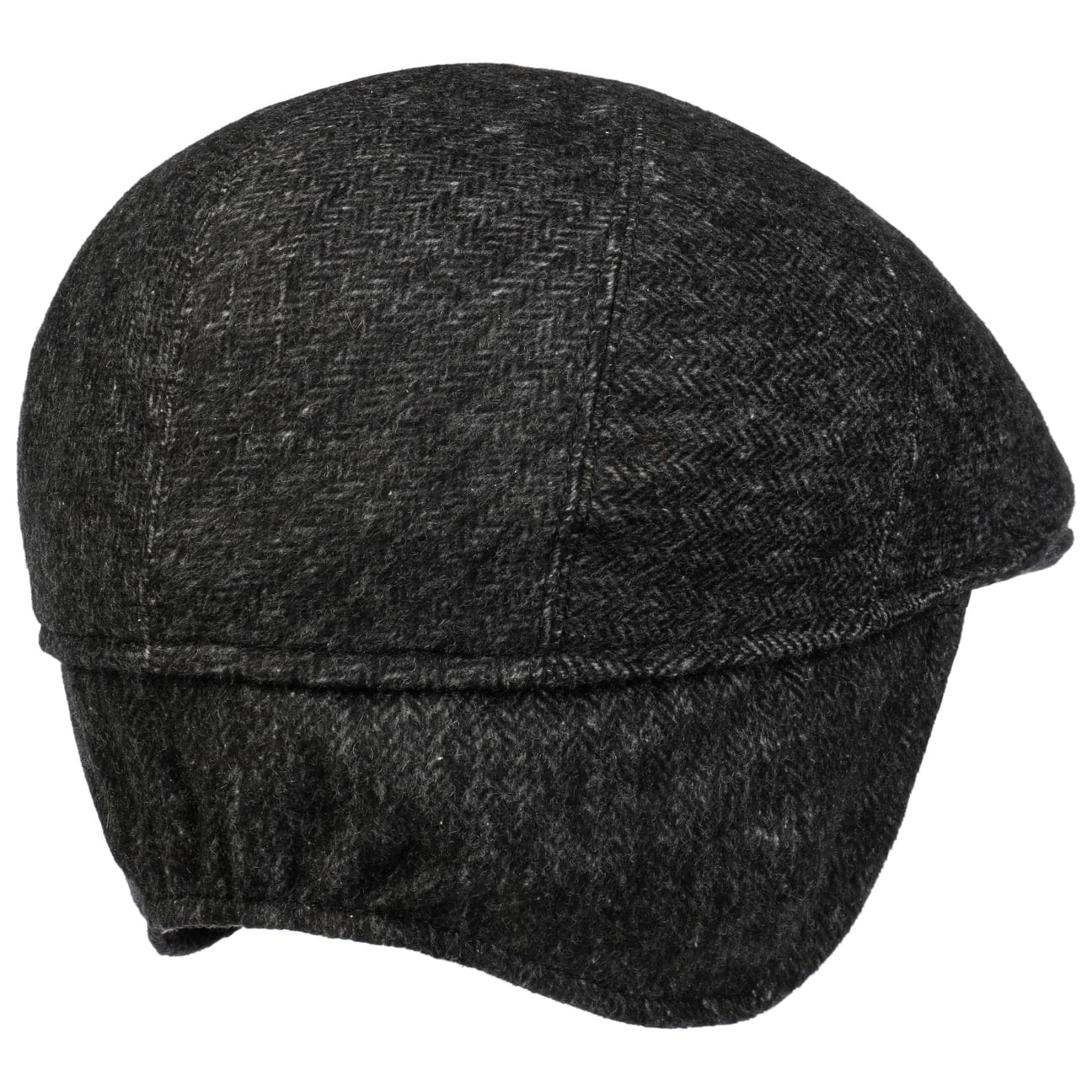 Sidney Plus Amaro Flat Cap schwarz 6