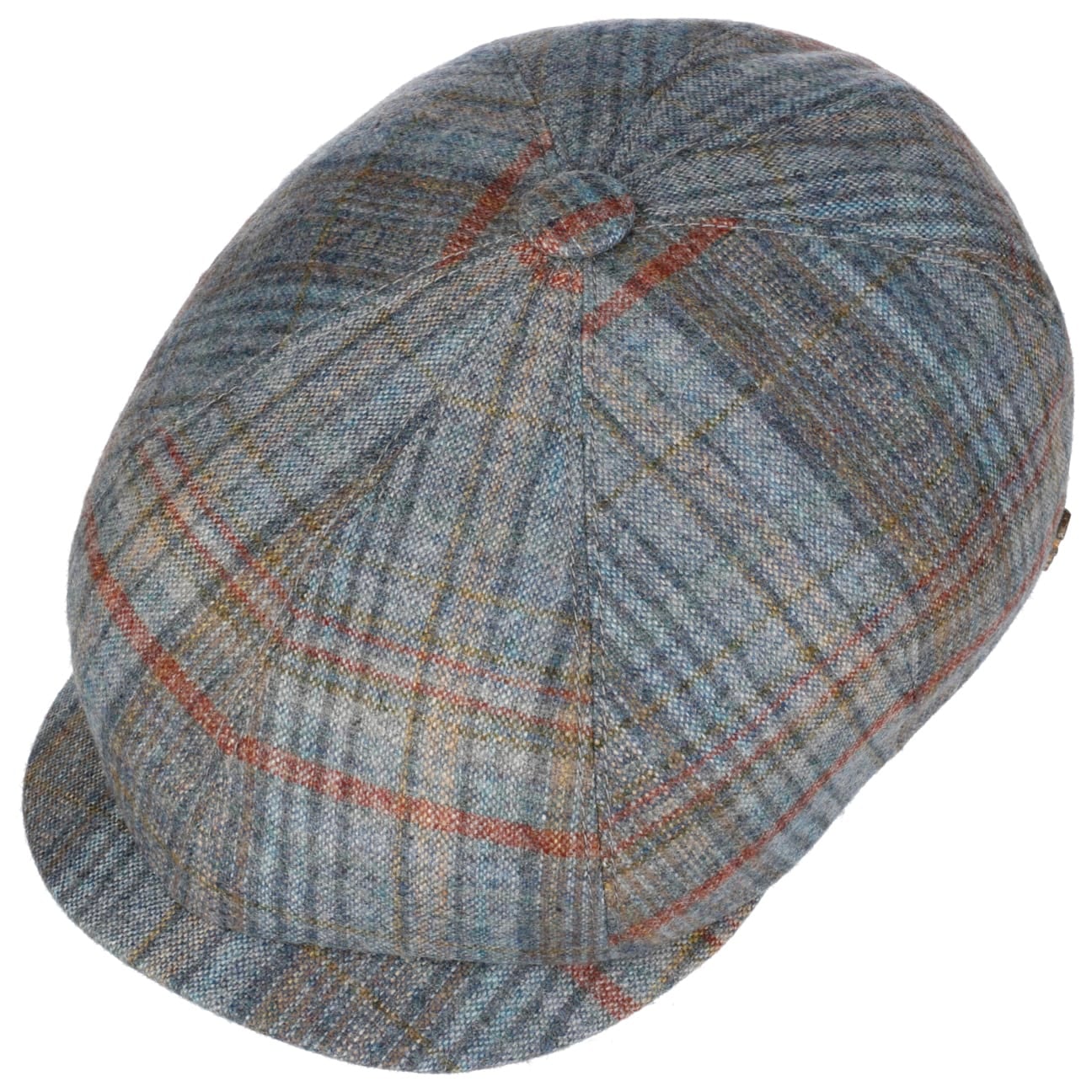 Emil Check Zechbauer Flat Cap blau 4