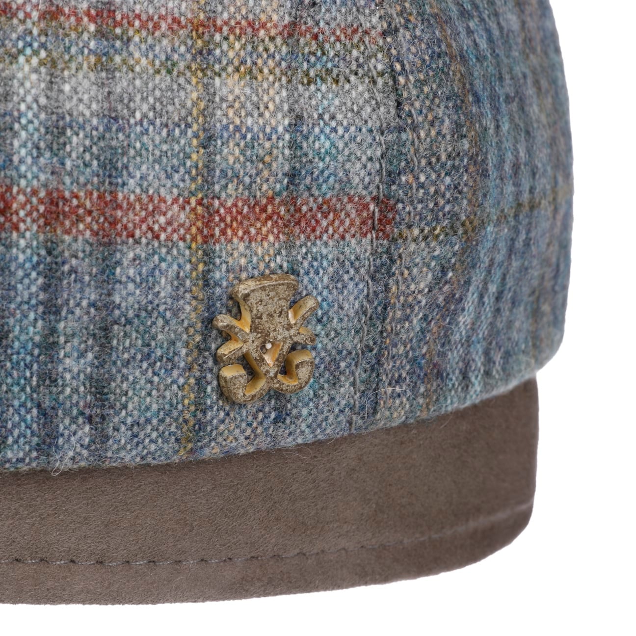 Emil Check Zechbauer Flat Cap blau 6