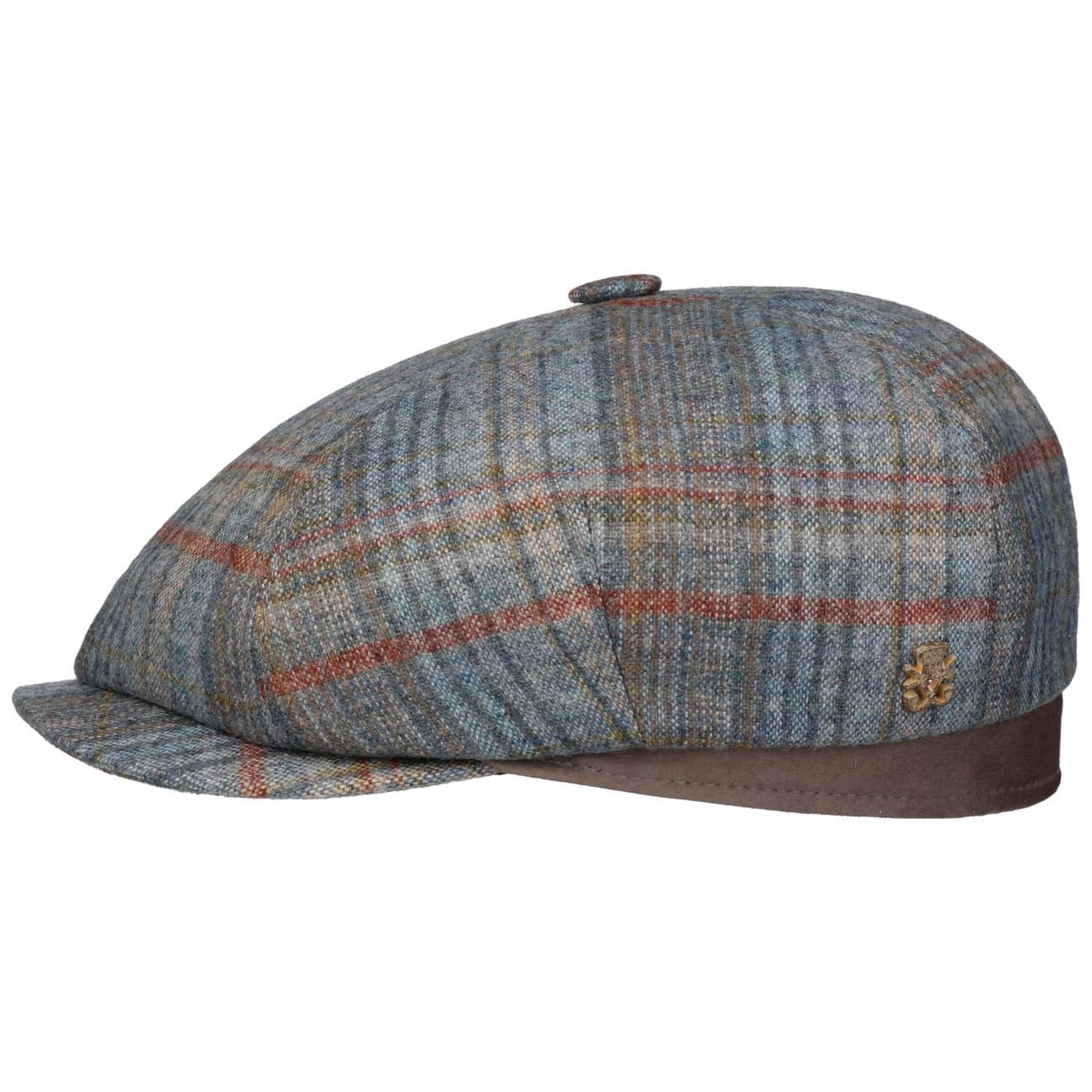 Emil Check Zechbauer Flat Cap blau 3