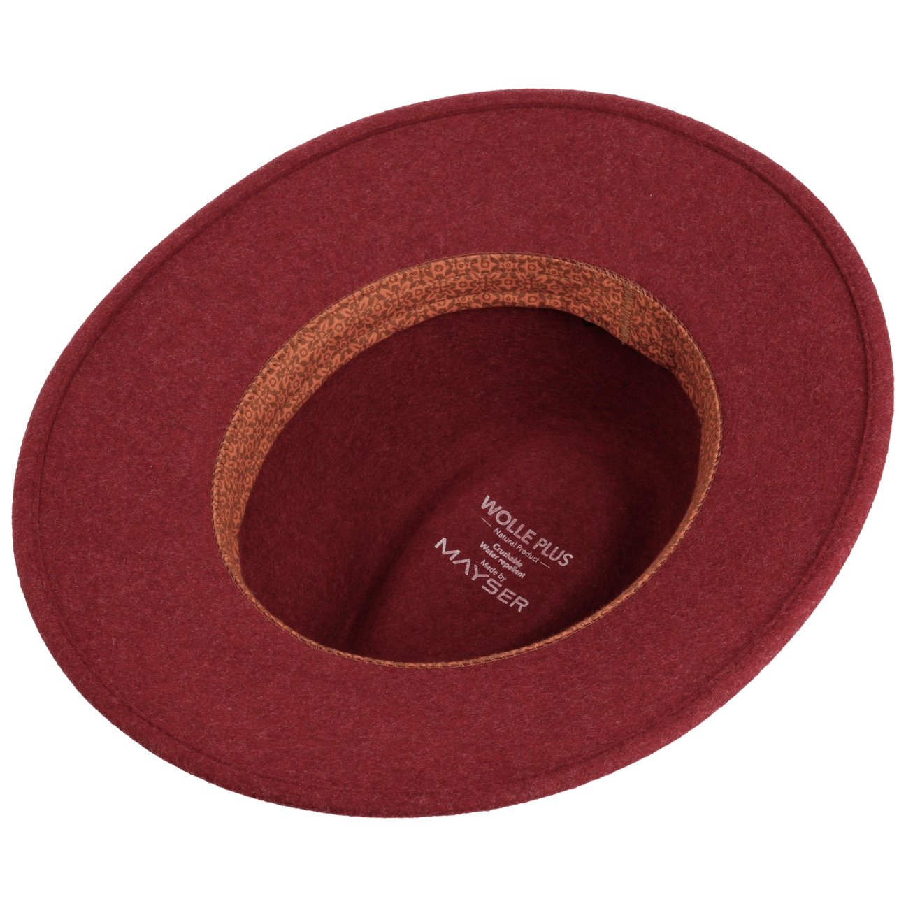 Gedeon Plus Traveller Wollhut bordeaux 8