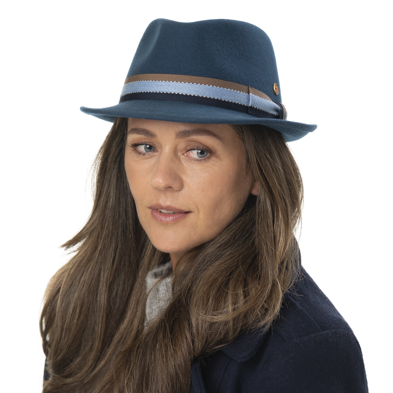 Chapeau trilby en laine Troy Volga Modell 1