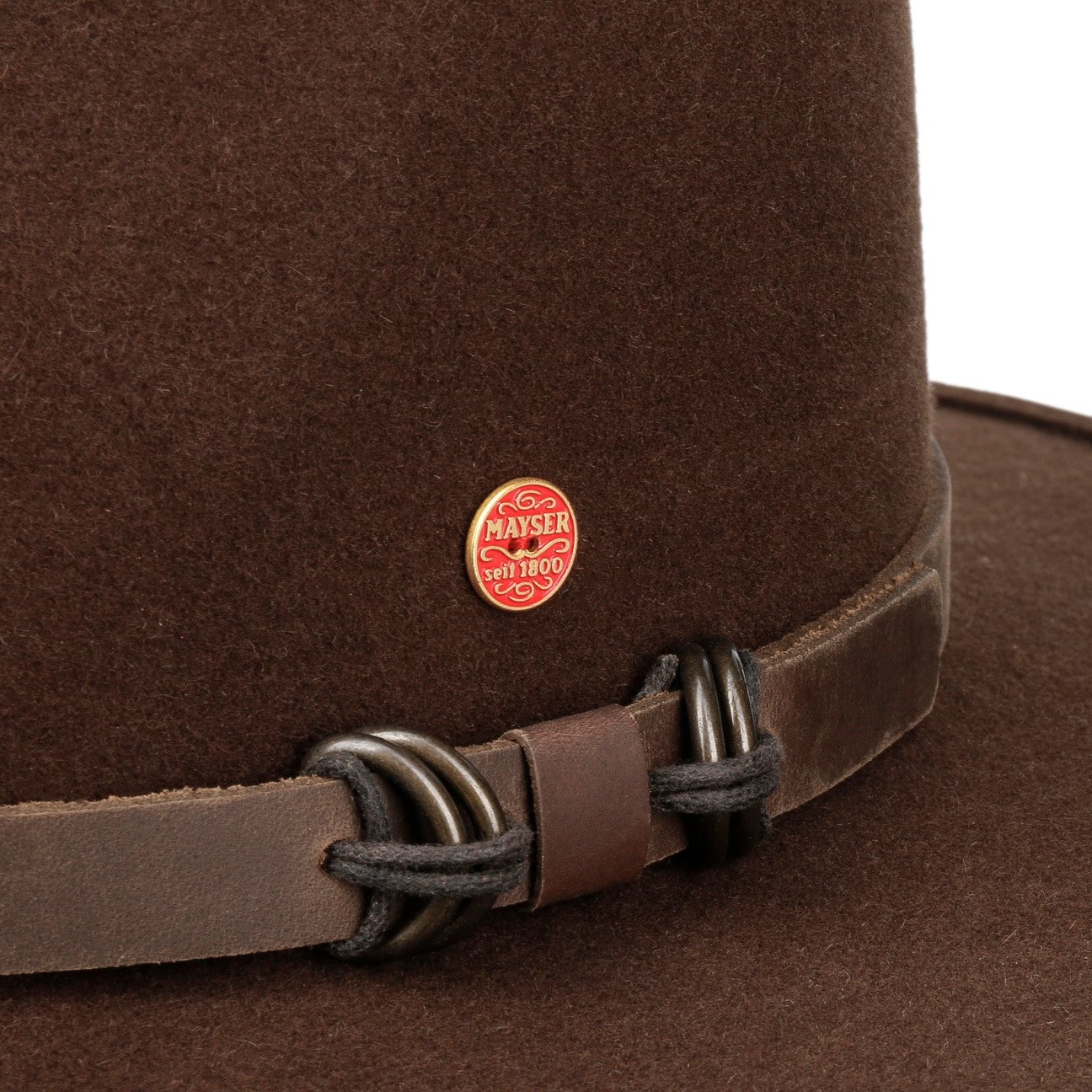 Taylor Merino Mix Traveler Felt Hat braun 4