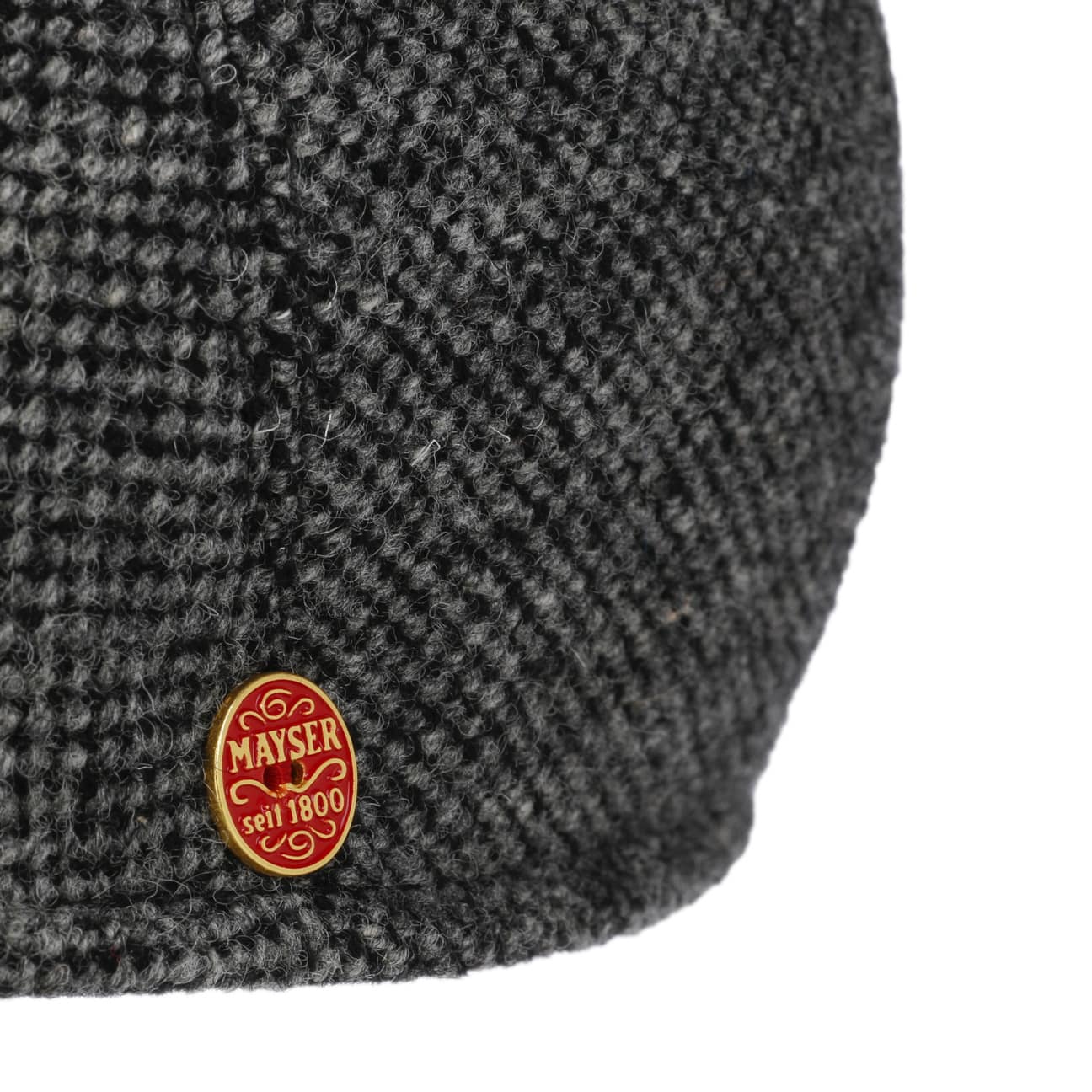 Sidney Tweed platt keps schwarz 5