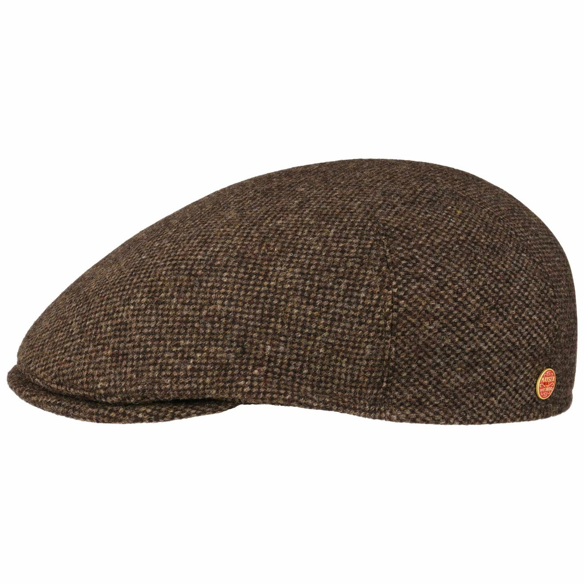 Sidney Tweed platt keps braun 6