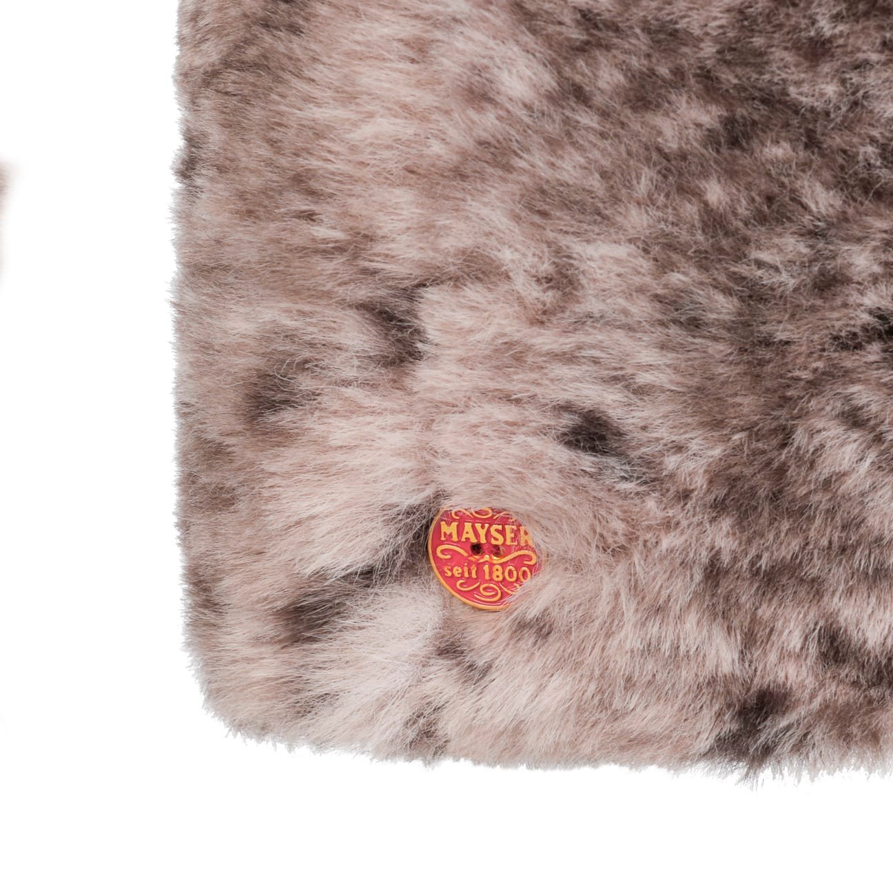 Rita Rose Fake Fur Headband rosa 4
