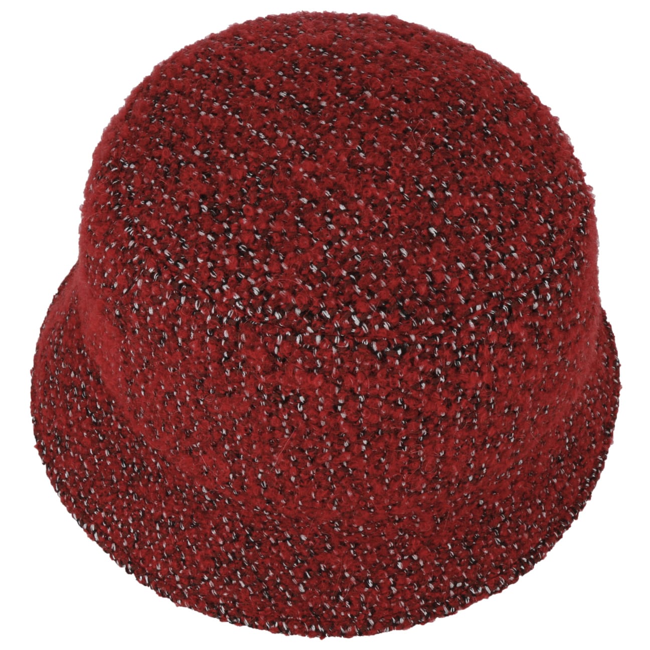 Julie Boucle Bucket Women's Hat dunkelrot 7