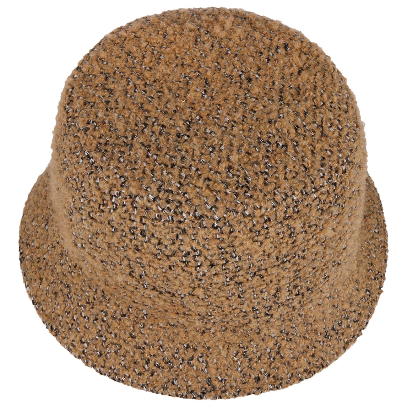 Julie Boucle Bucket Damehatt camel 2