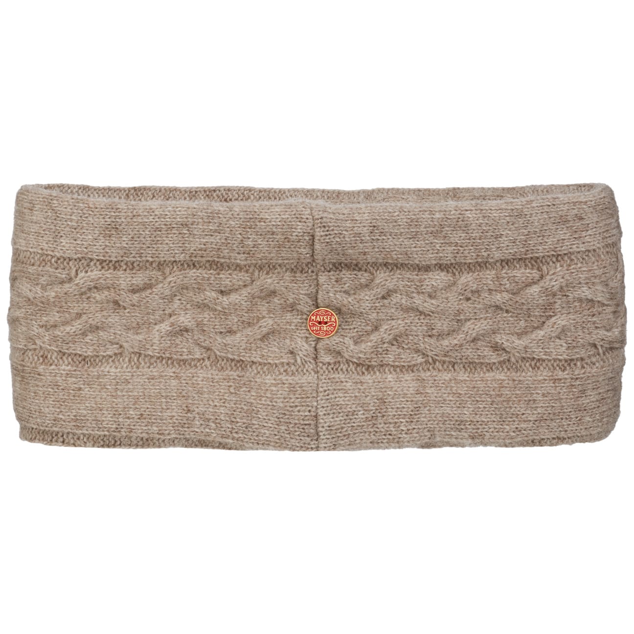 Giselle Wool Stirnband beige 3