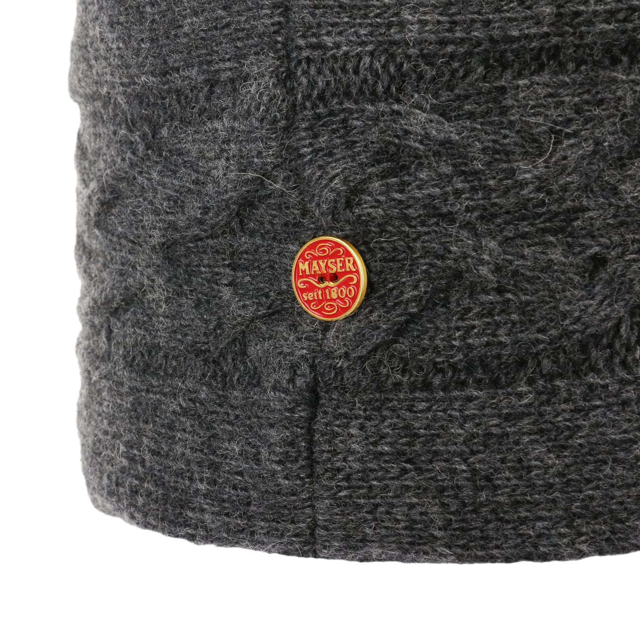 Giselle Wool Stirnband grau 7