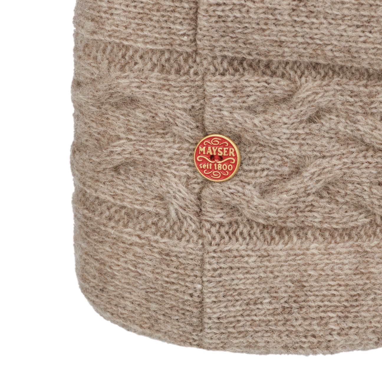 Giselle Wool Stirnband beige 4