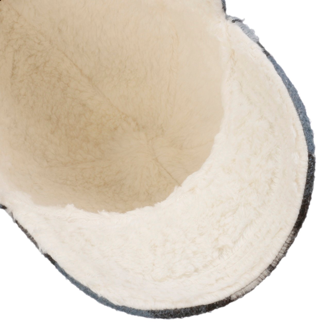 Casquette à carreaux Taja avec oreillettes schwarz-blau 13