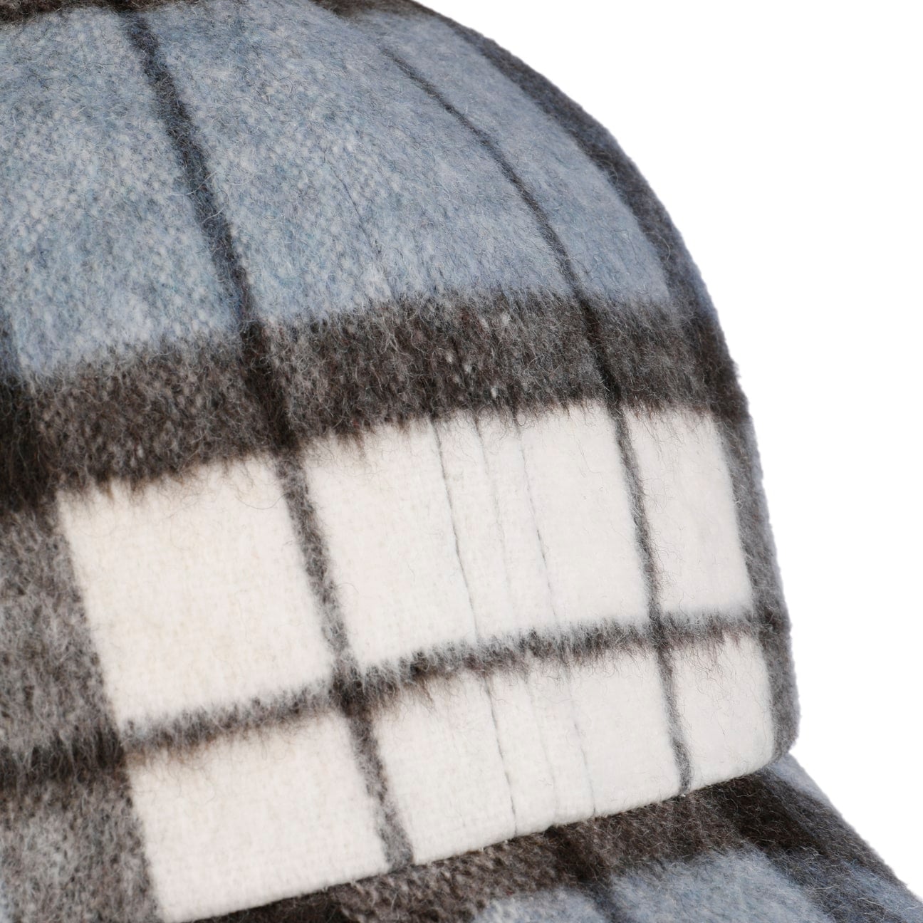 Casquette avec Protège-Oreilles Taja Check schwarz-blau 14