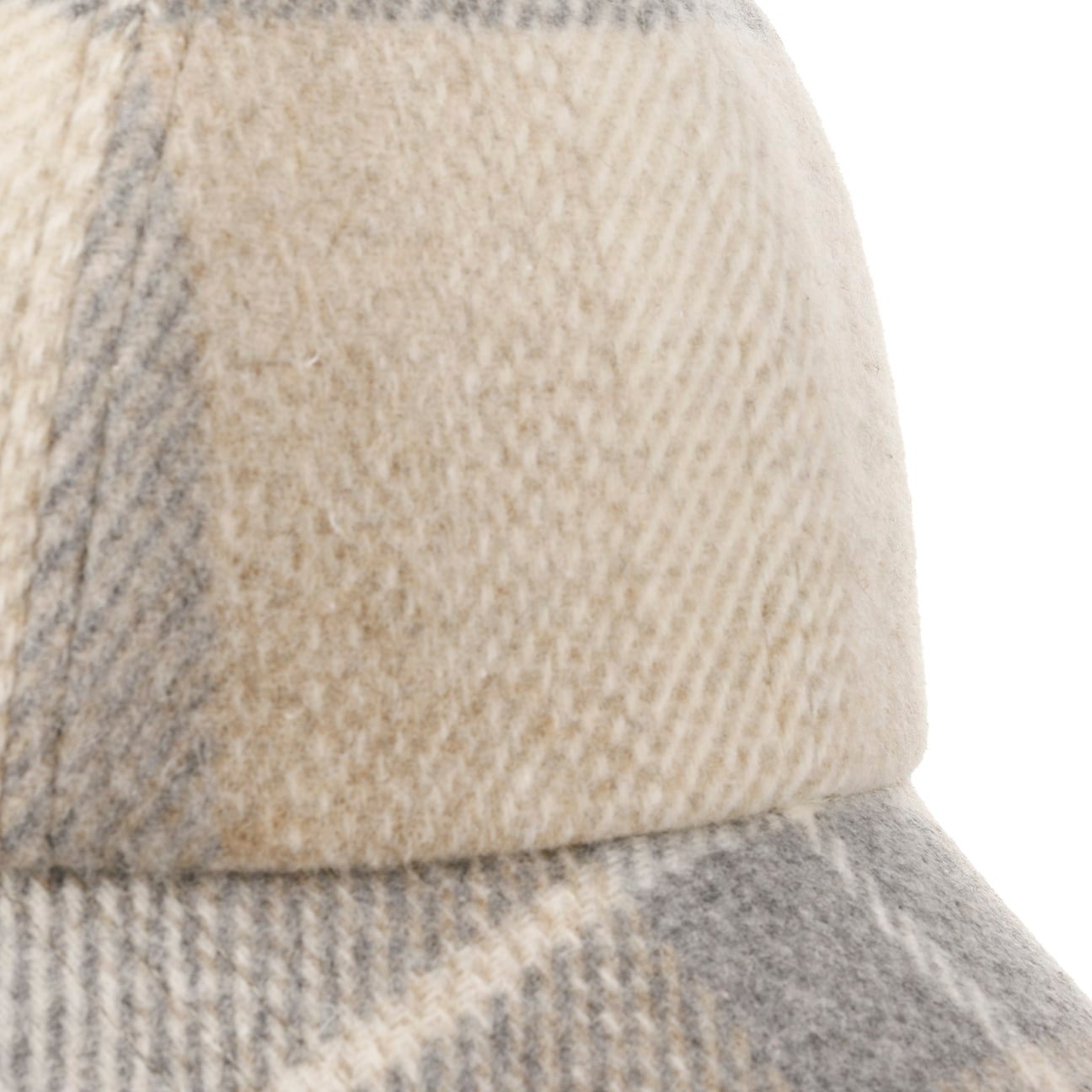 Casquette à carreaux Taja avec oreillettes beige-grau 8