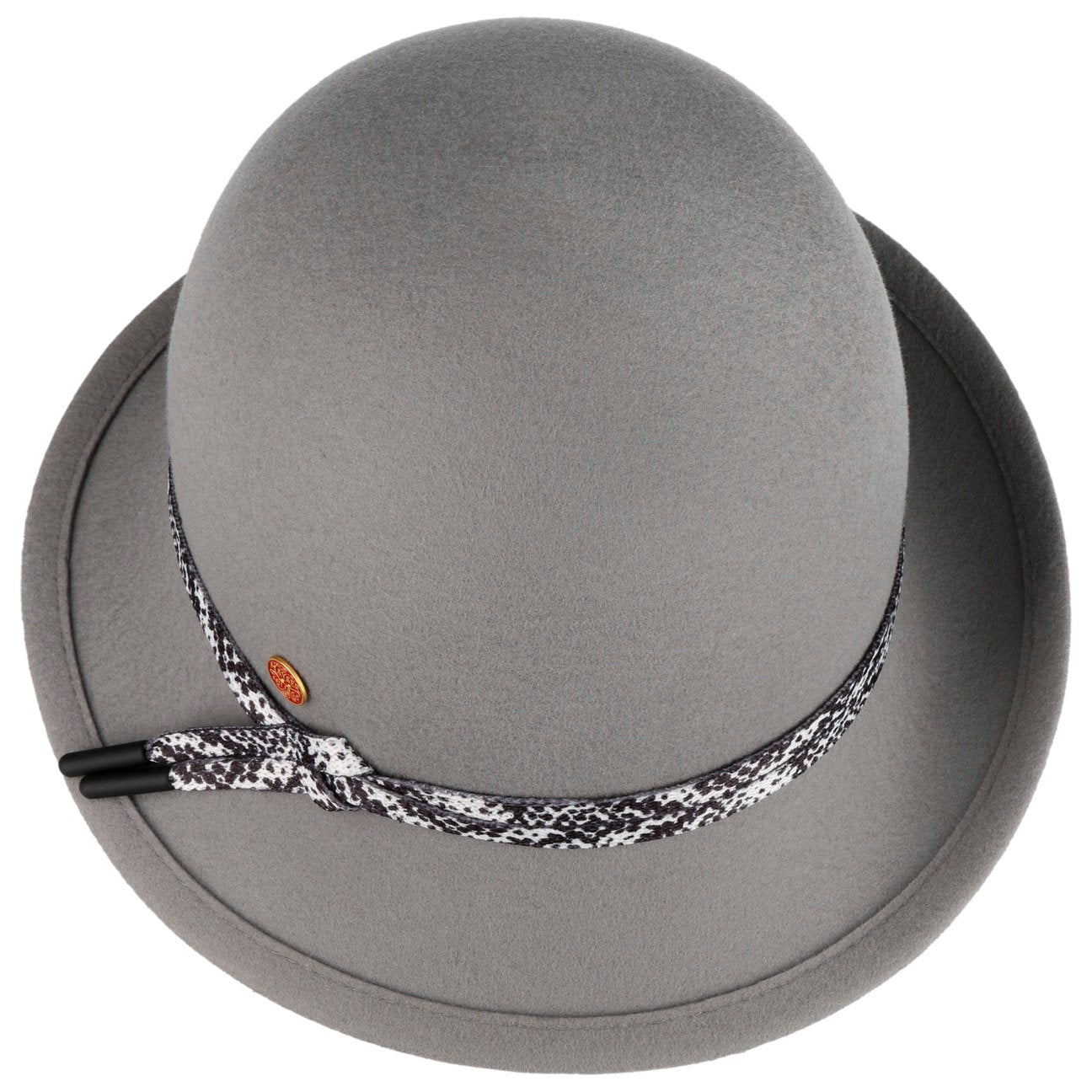 Mia Soft Wool Cloche Hat hellgrau 3