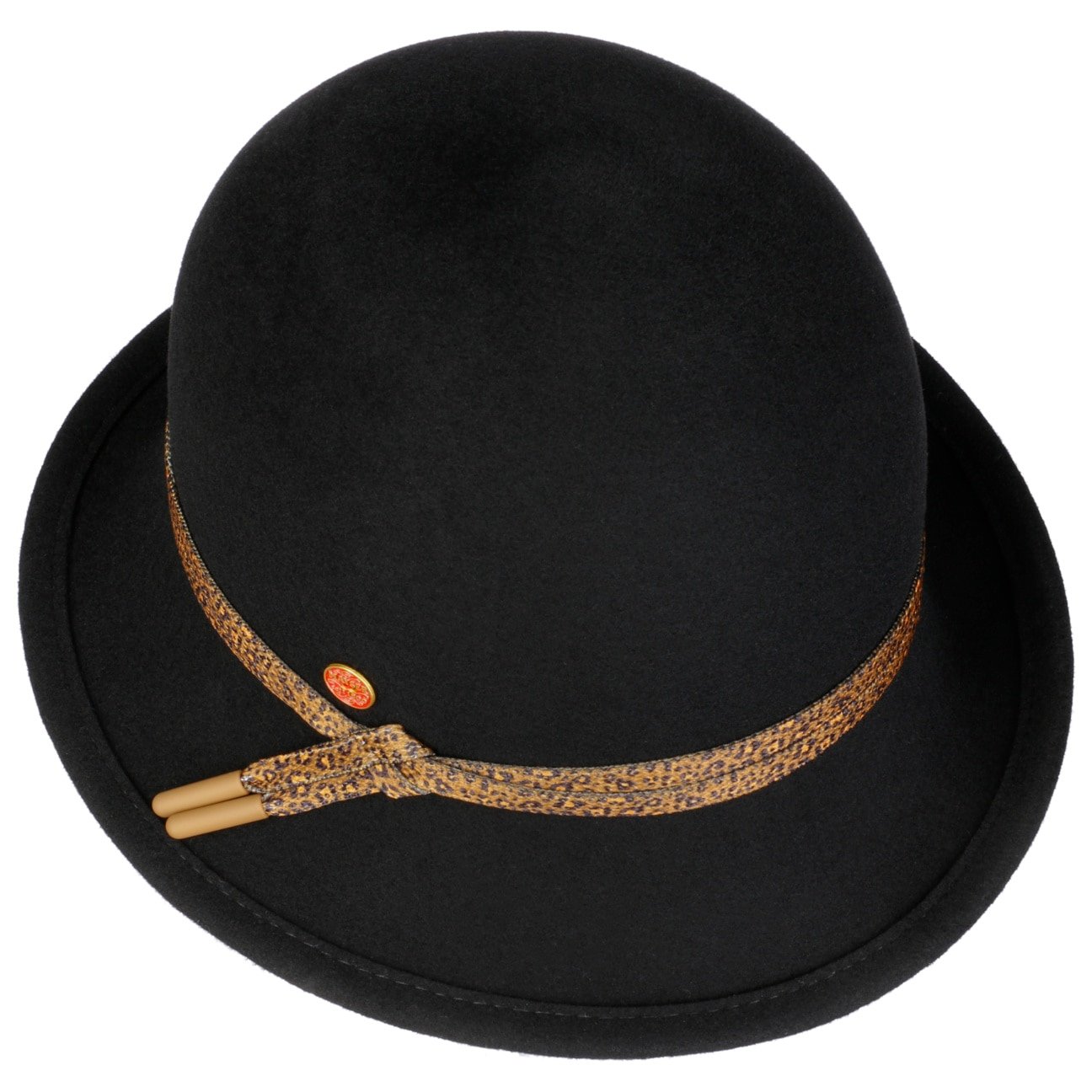 Mia Soft Wool Cloche Hat schwarz 7