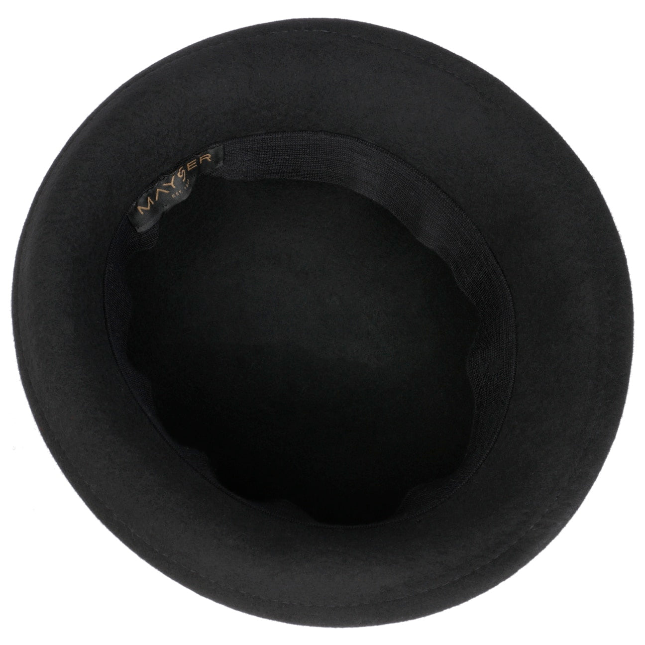 Mia Soft Wool Cloche Hat schwarz 8