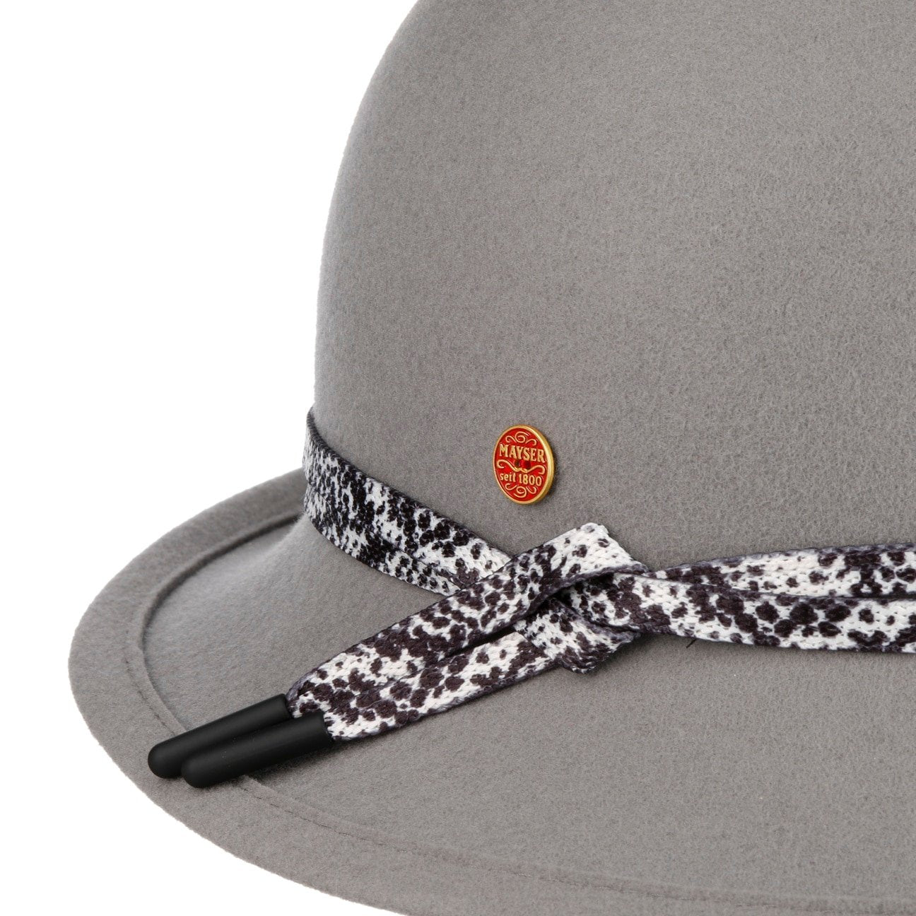 Mia Soft Wool Cloche Hat hellgrau 5