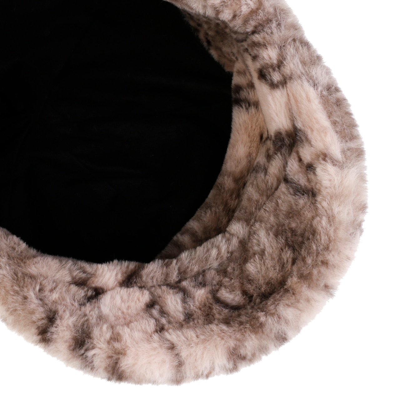 Fijara Fake Fur Ballonmütze rosa 4
