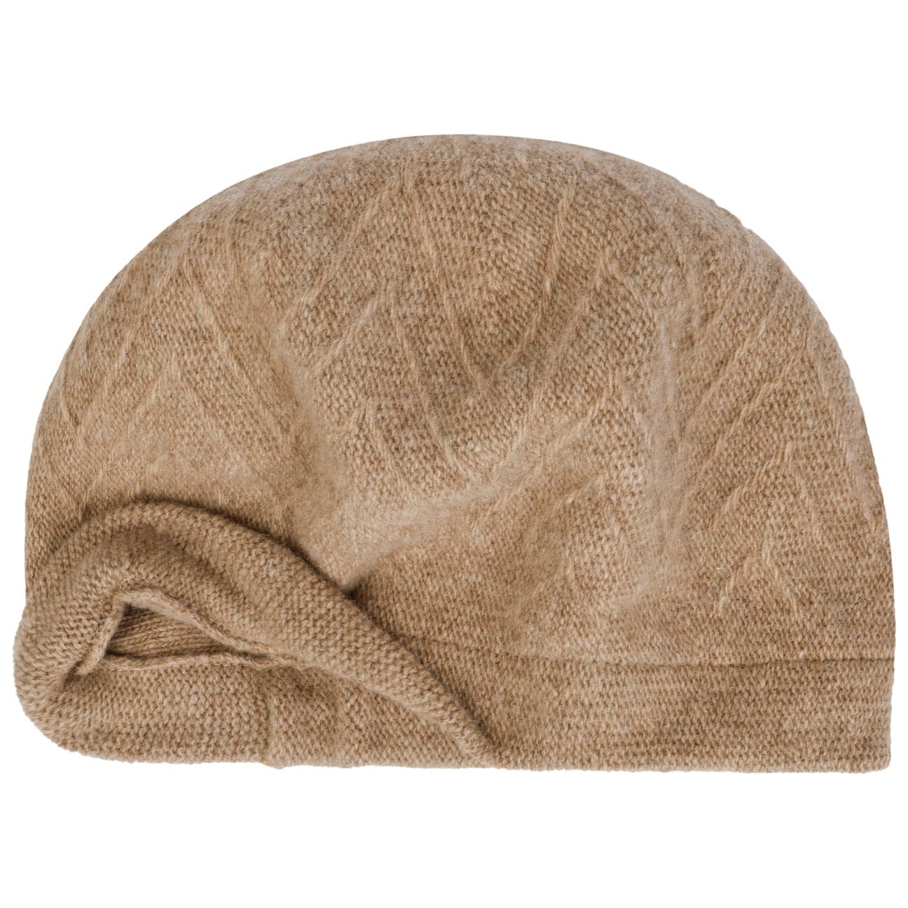 Uni Enya Wollen Muts dunkelbeige-meliert 8