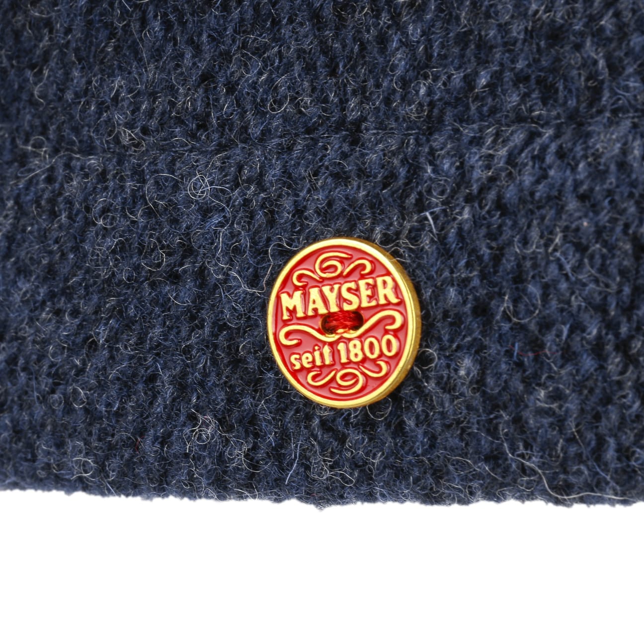 Uni Enya Wollen Muts dunkelblau-meliert 15