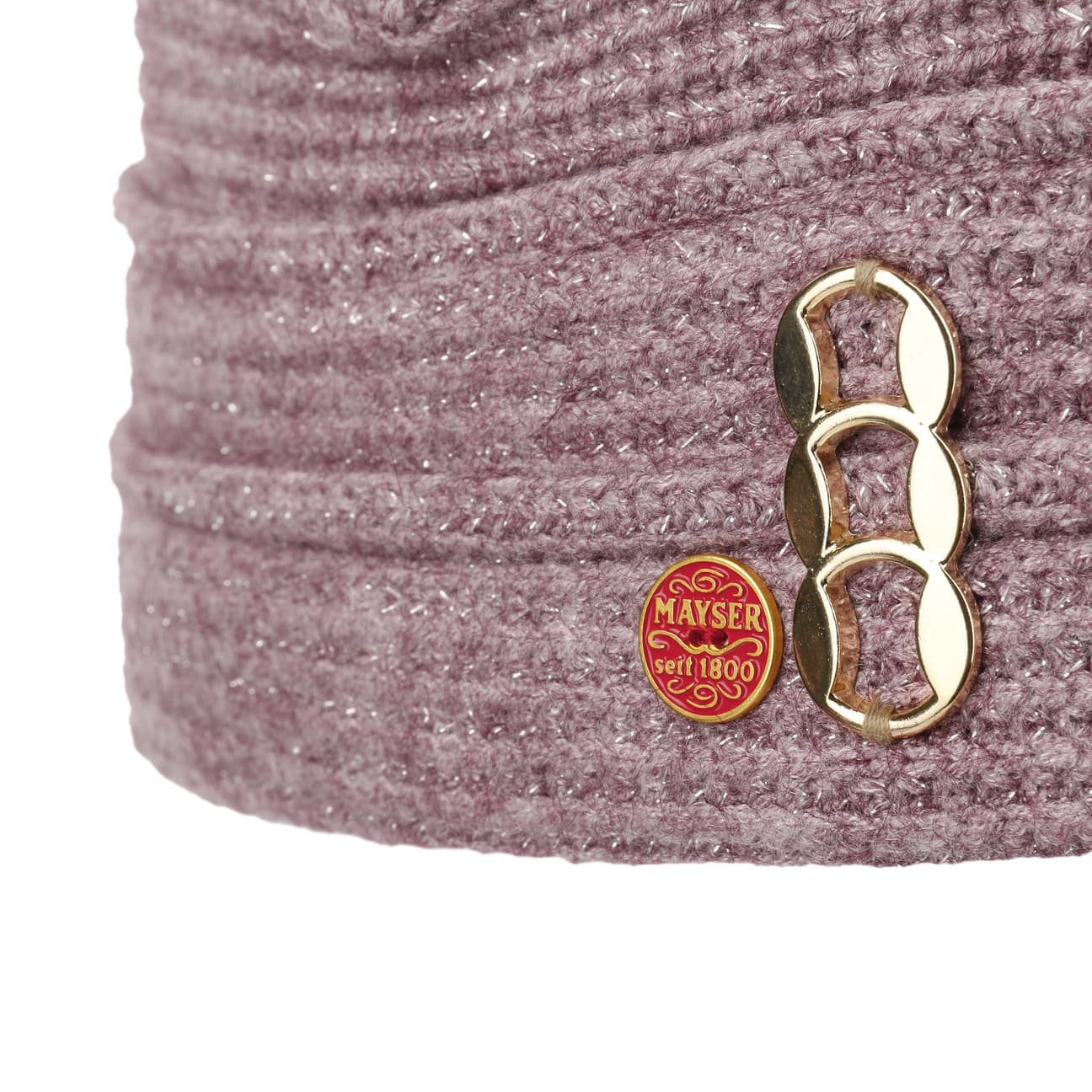 Bonnet Frieda Lurex pflaume 6