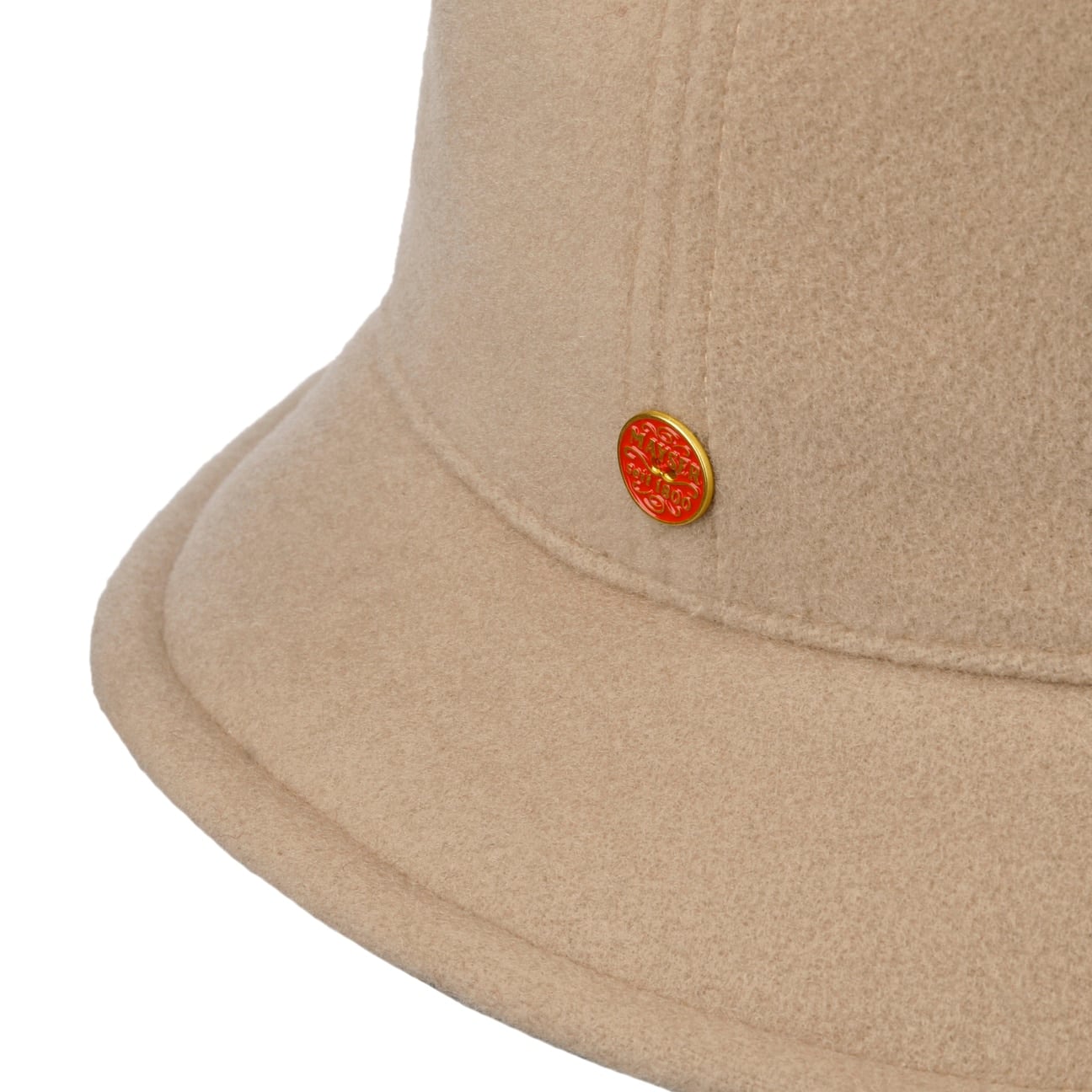 Malin Pascal Wollen Hoed camel 5