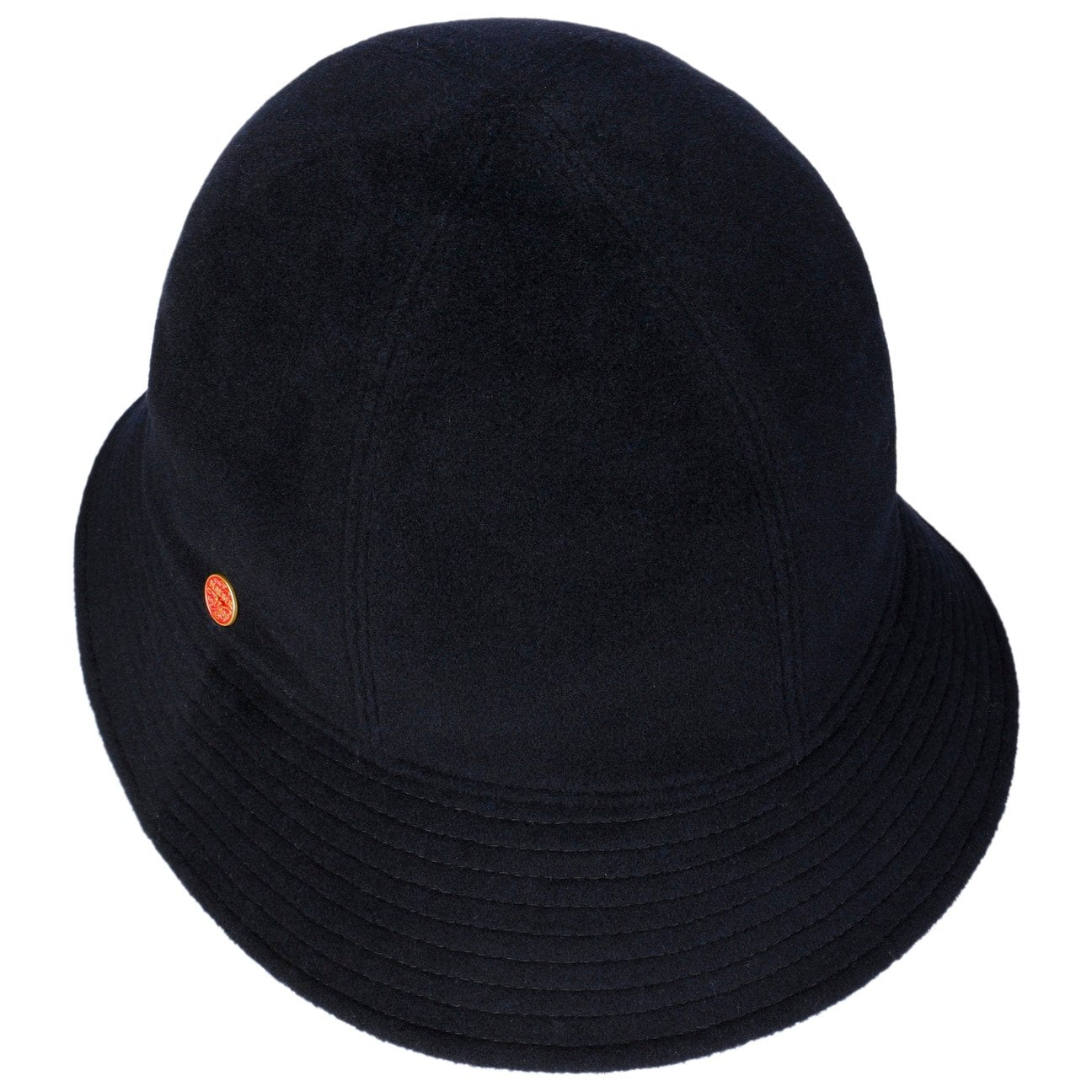 Chapeau en laine Gerda Pascal Asym Brim dunkelblau 3