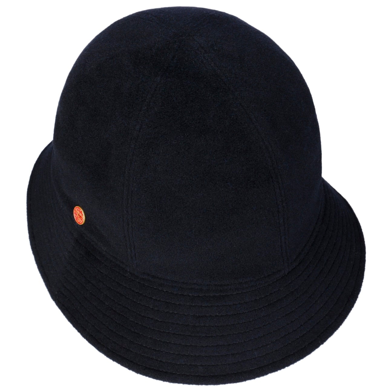 Cappello in Lana Gerda Pascal Asym Brim dunkelblau 3