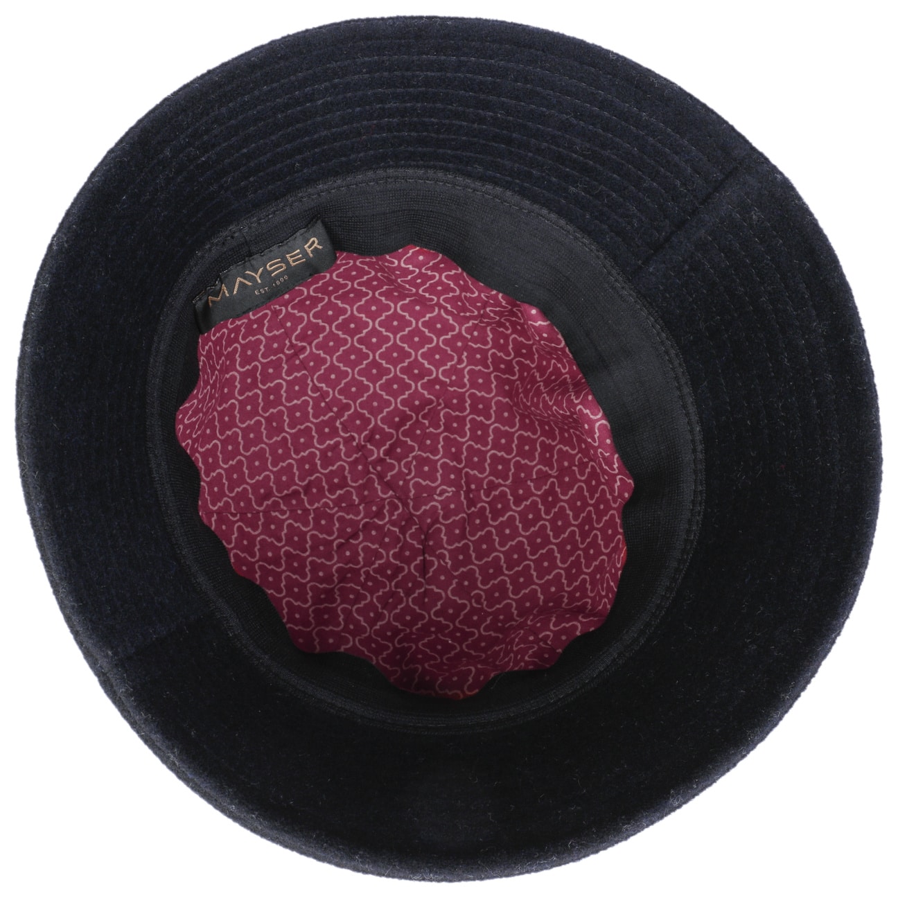 Chapeau en laine Gerda Pascal Asym Brim dunkelblau 4