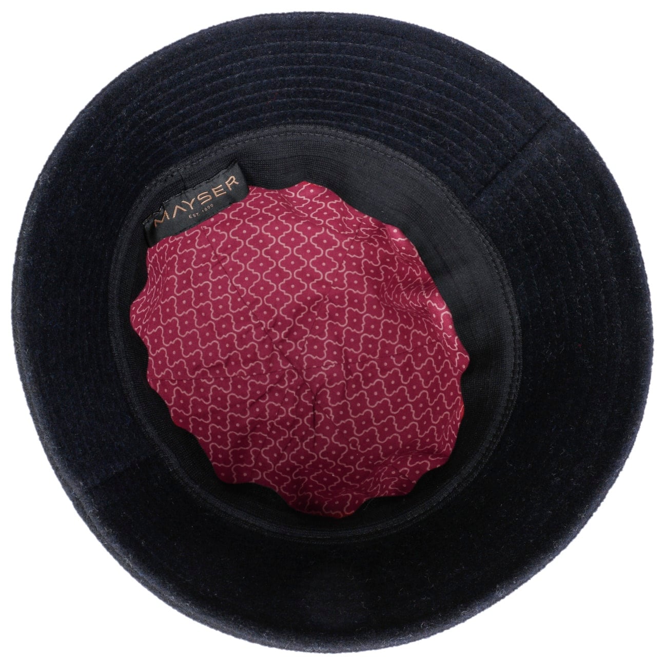 Cappello in Lana Gerda Pascal Asym Brim dunkelblau 4