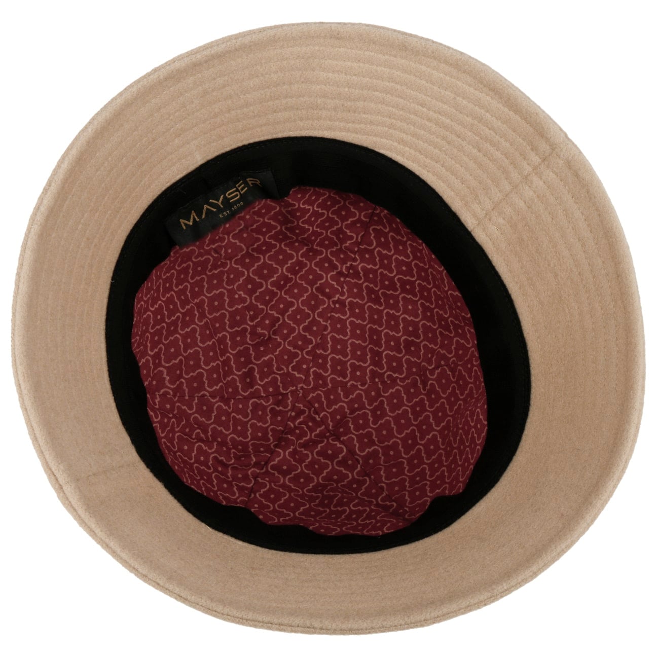 Cappello in Lana Gerda Pascal Asym Brim hellbeige 12