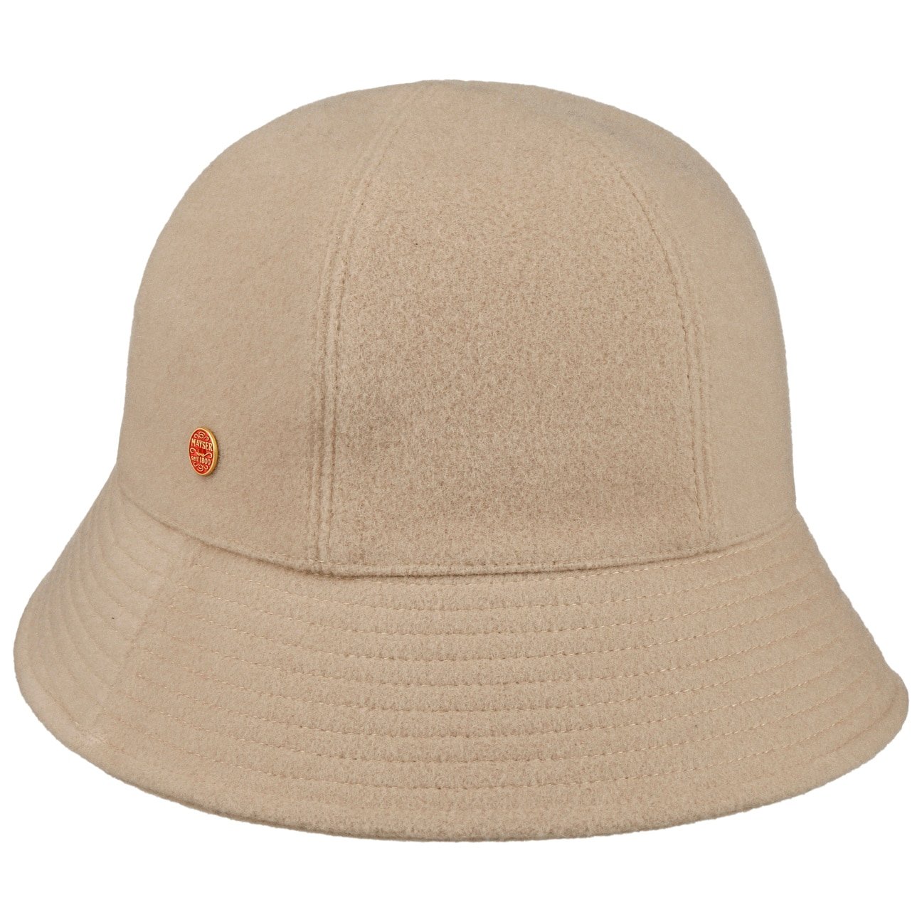 Chapeau en laine Gerda Pascal Asym Brim hellbeige 10