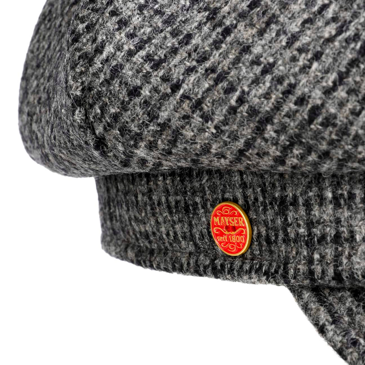 Cia Classic Wool Newsboy Cap grau 5