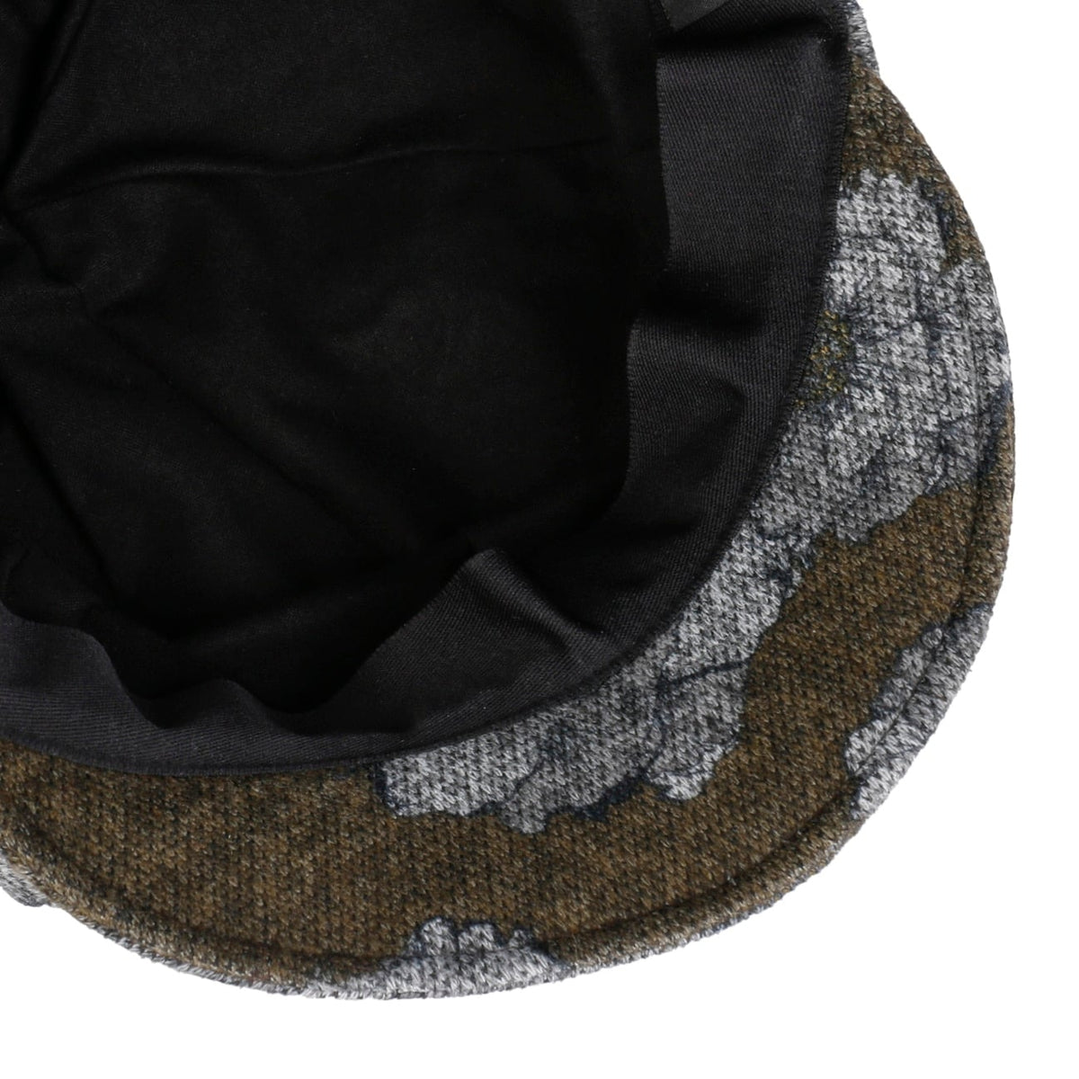 Cia Winter Flowers Newsboy Cap grau-meliert 4