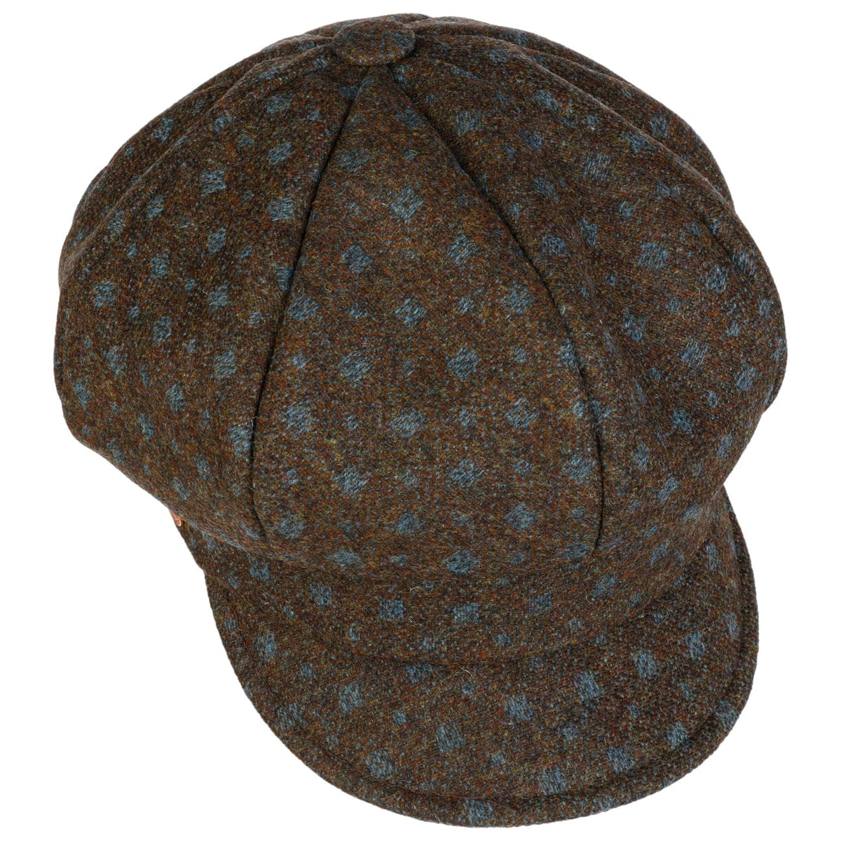 Cia Colour Dots Newsboy Cap braun 3