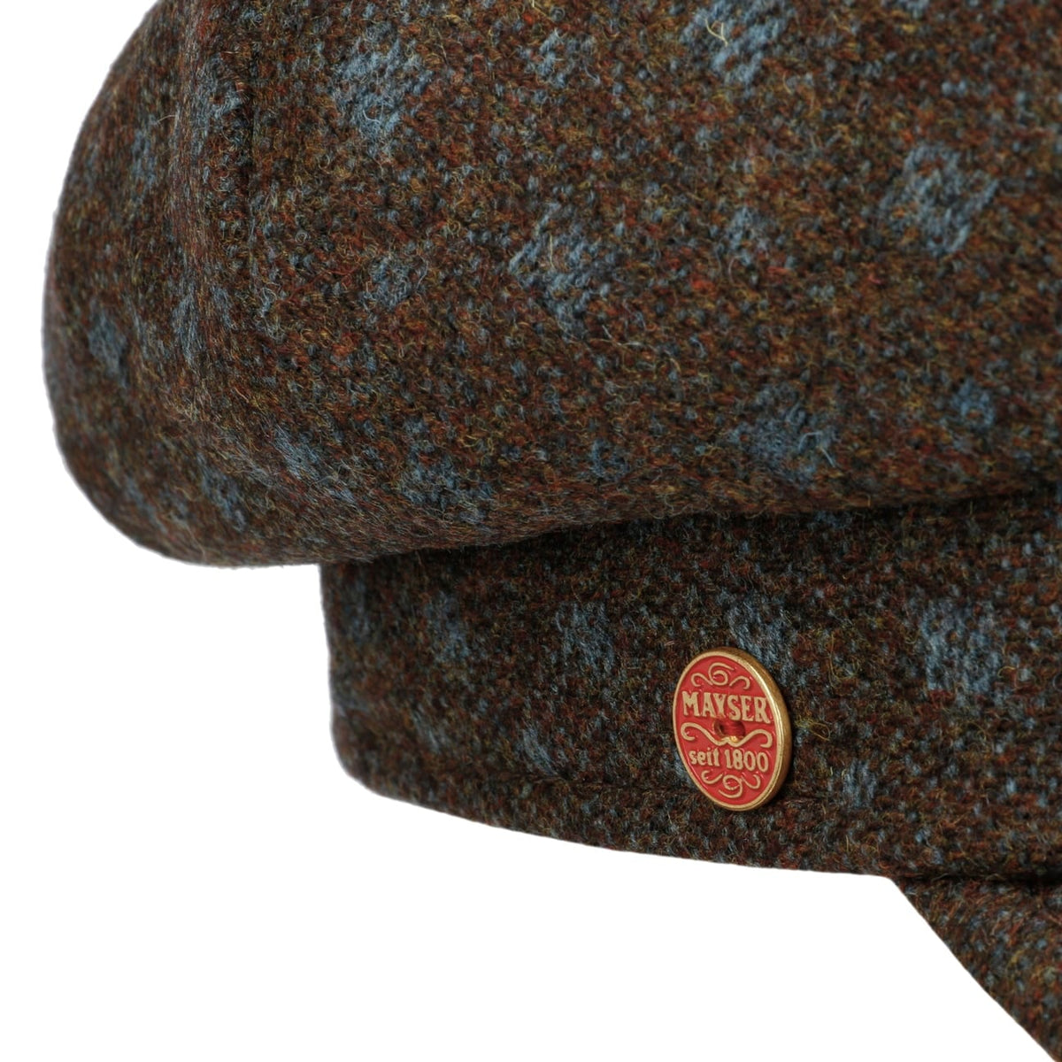 Cia Colour Dots Newsboy Cap braun 5