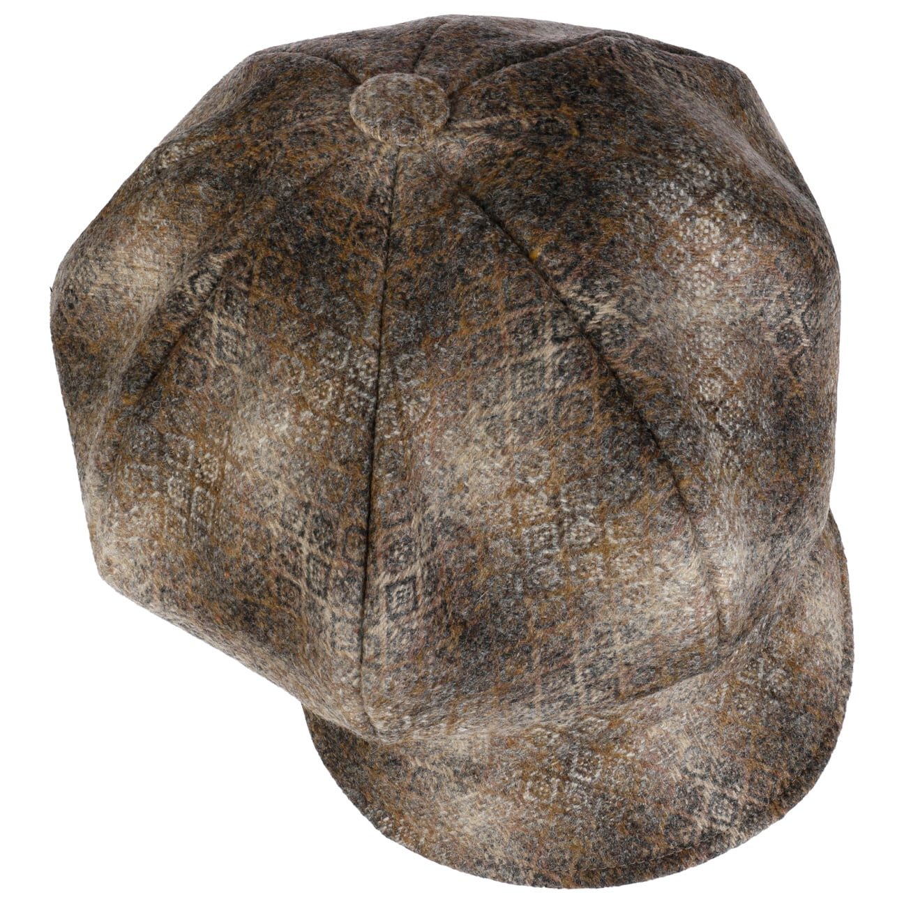 Cia Merino tidningspojkekeps beige 3