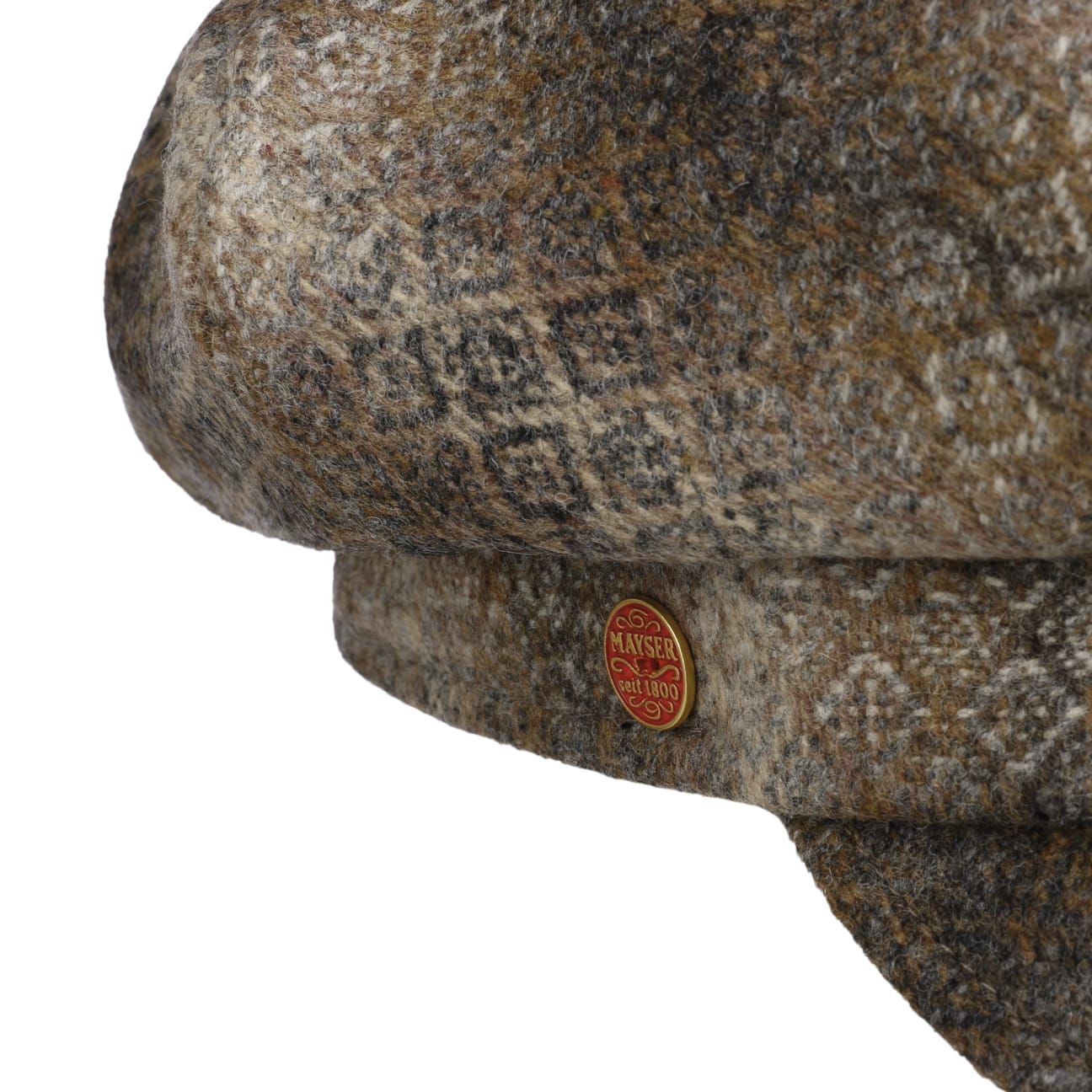 Cia Merino tidningspojkekeps beige 5