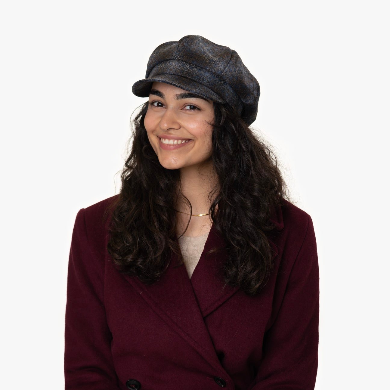 Cia Merino tidningspojkekeps Modell 1