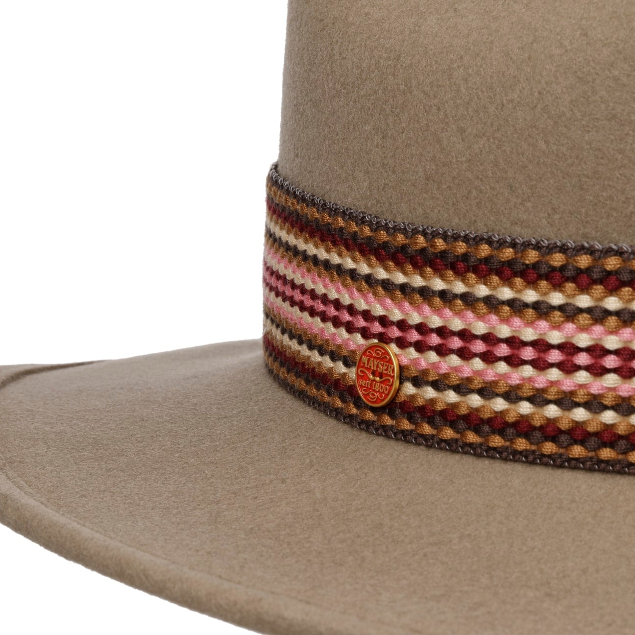 Cappello Western Soft Wool dunkelbeige 9
